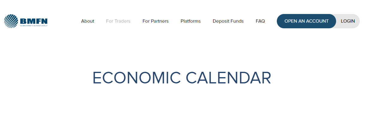 BMFN Economic Calendar