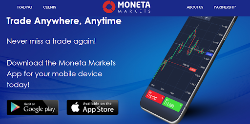 Moneta Markets Mobile App