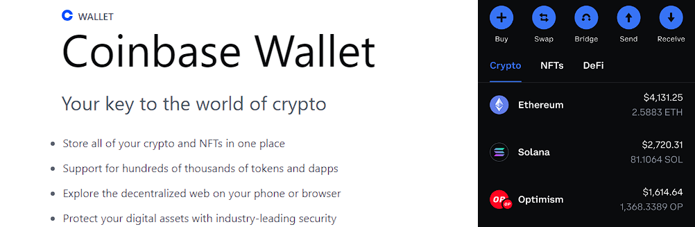 coinbase wallets